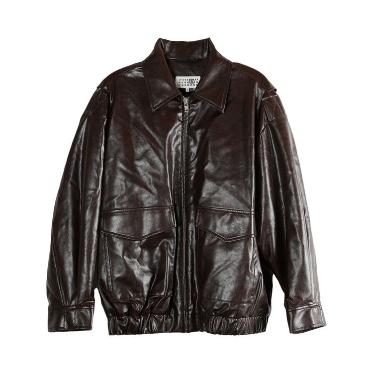 Куртка MM6 Maison Margiela Faux Leather Jacket, Burgundy
Куртка MM6 Maison Margiela Faux Leather Jacket, Burgundy