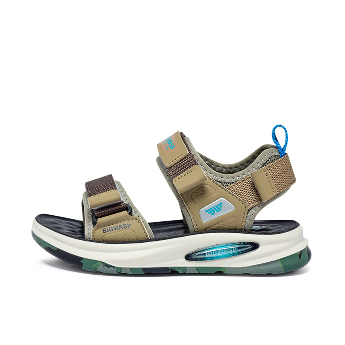 Противоскользящие, дышащие, легкие детские сандалии с амортизацией BIG WASP, зеленый
Противоскользящие, дышащие, легкие детские сандалии с амортизацией BIG WASP, зеленый