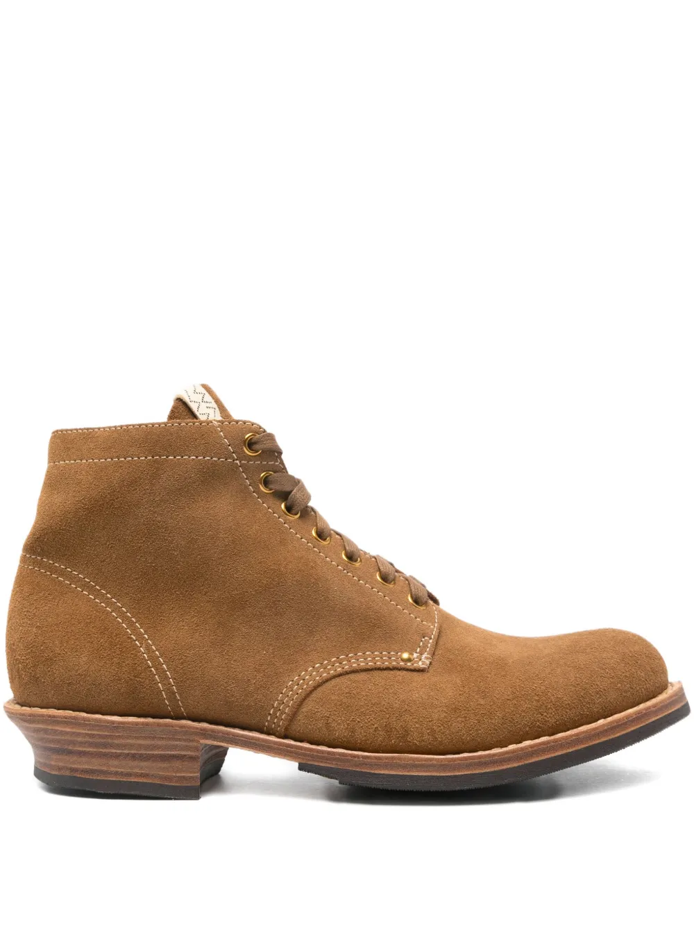 Замшевые ботинки на шнуровке Brigadier visvim, коричневый
Замшевые ботинки на шнуровке Brigadier visvim, коричневый