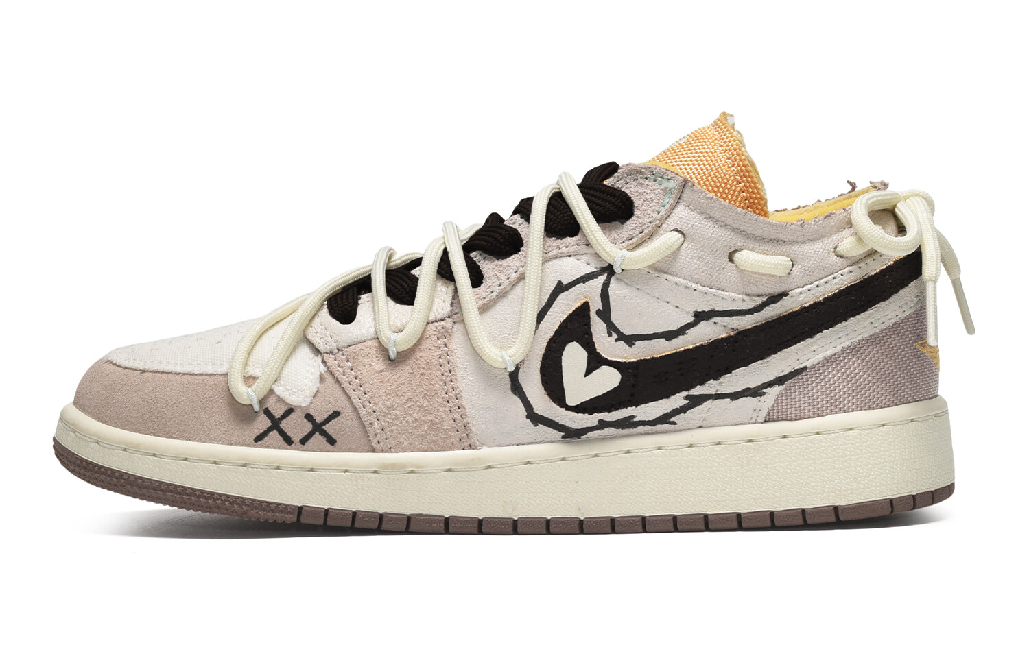 Кроссовки Air Jordan 1 Vintage Basketball Shoes Women's Low-top Beige/Brown, коричневый
Кроссовки Air Jordan 1 Vintage Basketball Shoes Women's Low-top Beige/Brown, коричневый