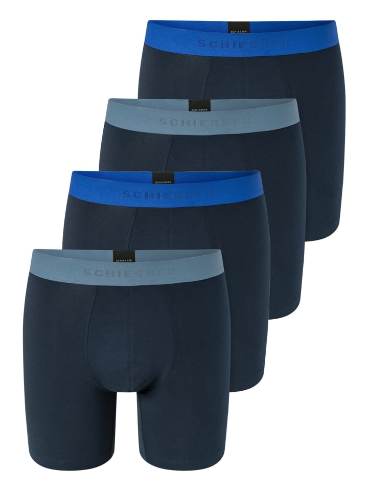 Schiesser Длинные шорты / брюки из хлопка 95/5 темно-синего цвета
Schiesser Длинные шорты / брюки из хлопка 95/5 темно-синего цвета