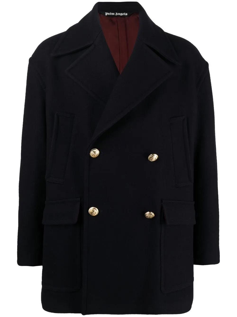 Пальто с вышивкой PALM ANGELS, синий
Пальто с вышивкой PALM ANGELS, синий