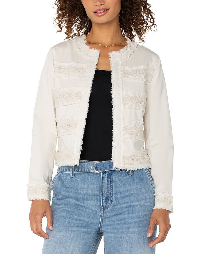 Безворотниковая куртка Liverpool Los Angeles, слоновая кость/кремовый
Безворотниковая куртка Liverpool Los Angeles, слоновая кость/кремовый