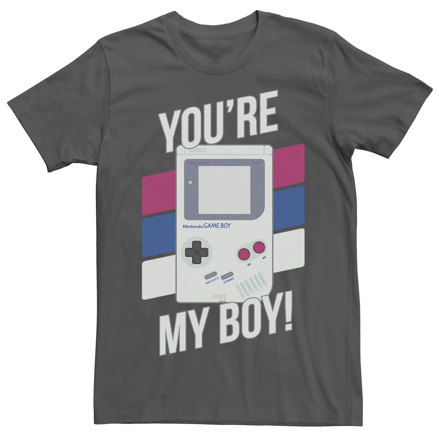 Мужская футболка Nintendo Game Boy You're My Boy Licensed Character
Мужская футболка Nintendo Game Boy You're My Boy Licensed Character