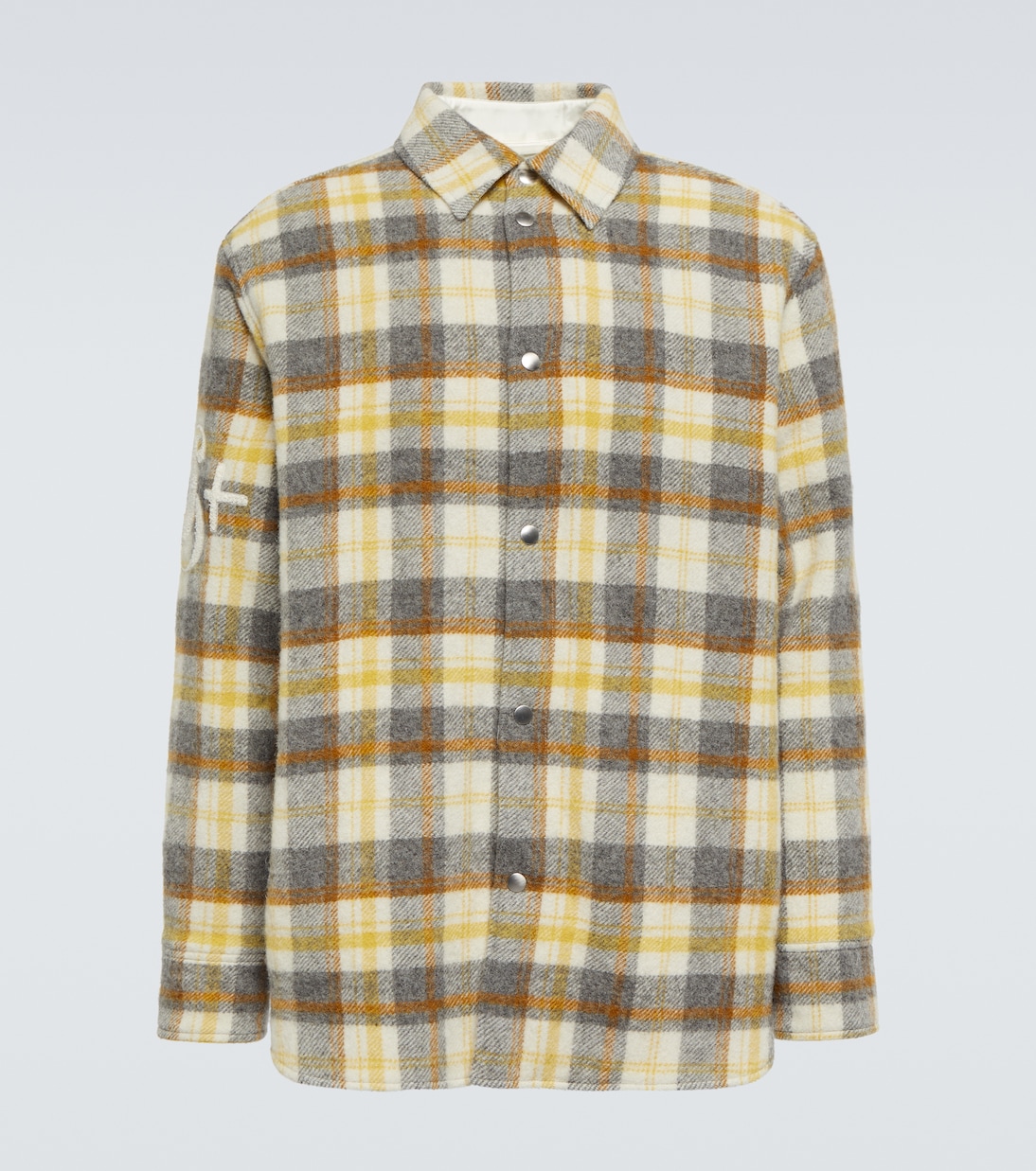 Рубашка из альпаки и шерсти в клетку Jil Sander, Open Miscellan
Рубашка из альпаки и шерсти в клетку Jil Sander, Open Miscellan