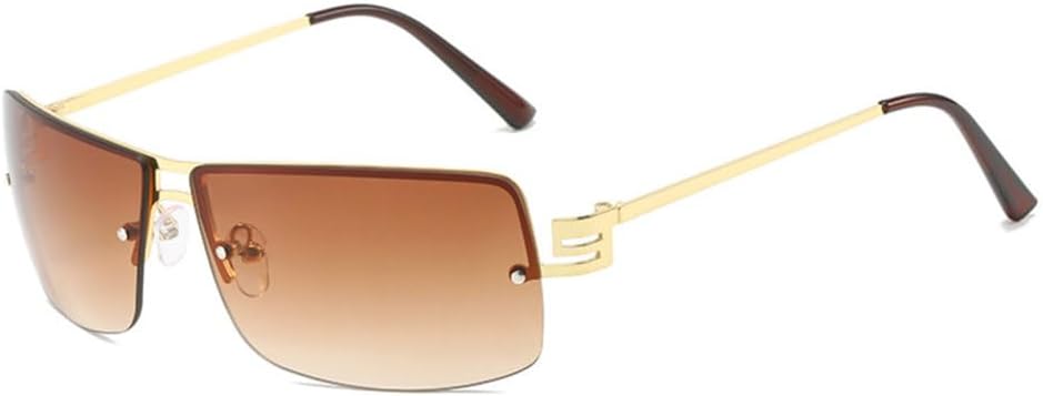 MUTYNE Роскошные квадратные солнцезащитные очки без оправы для женщин и мужчин, модные солнцезащитные очки с оригинальными линзами, винтажные панк-очки для вождения, Tea
MUTYNE Роскошные квадратные солнцезащитные очки без оправы для женщин и мужчин, модные солнцезащитные очки с оригинальными линзами, винтажные панк-очки для вождения, Tea