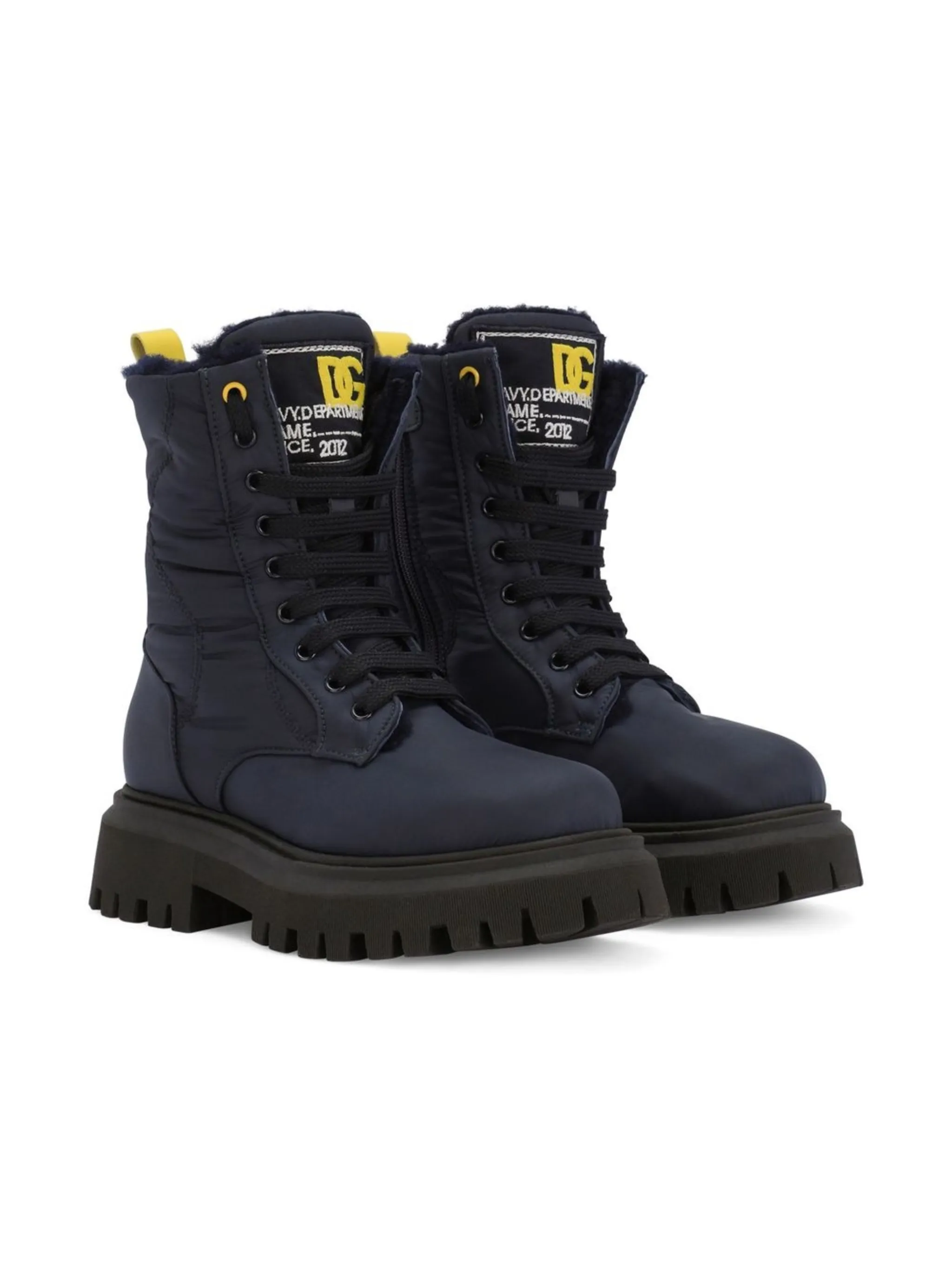 Ботинки на шнуровке Dolce & Gabbana Kids, синий
Ботинки на шнуровке Dolce & Gabbana Kids, синий