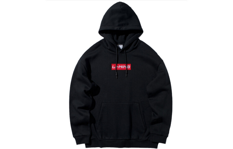 Толстовка унисекс черная Lining, черный
Толстовка унисекс черная Lining, черный