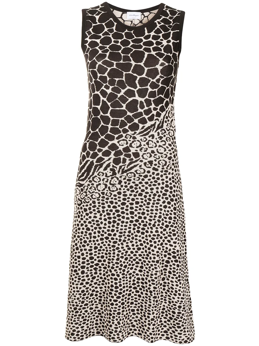 Платье без рукавов Ferragamo, коричневый
Платье без рукавов Ferragamo, коричневый