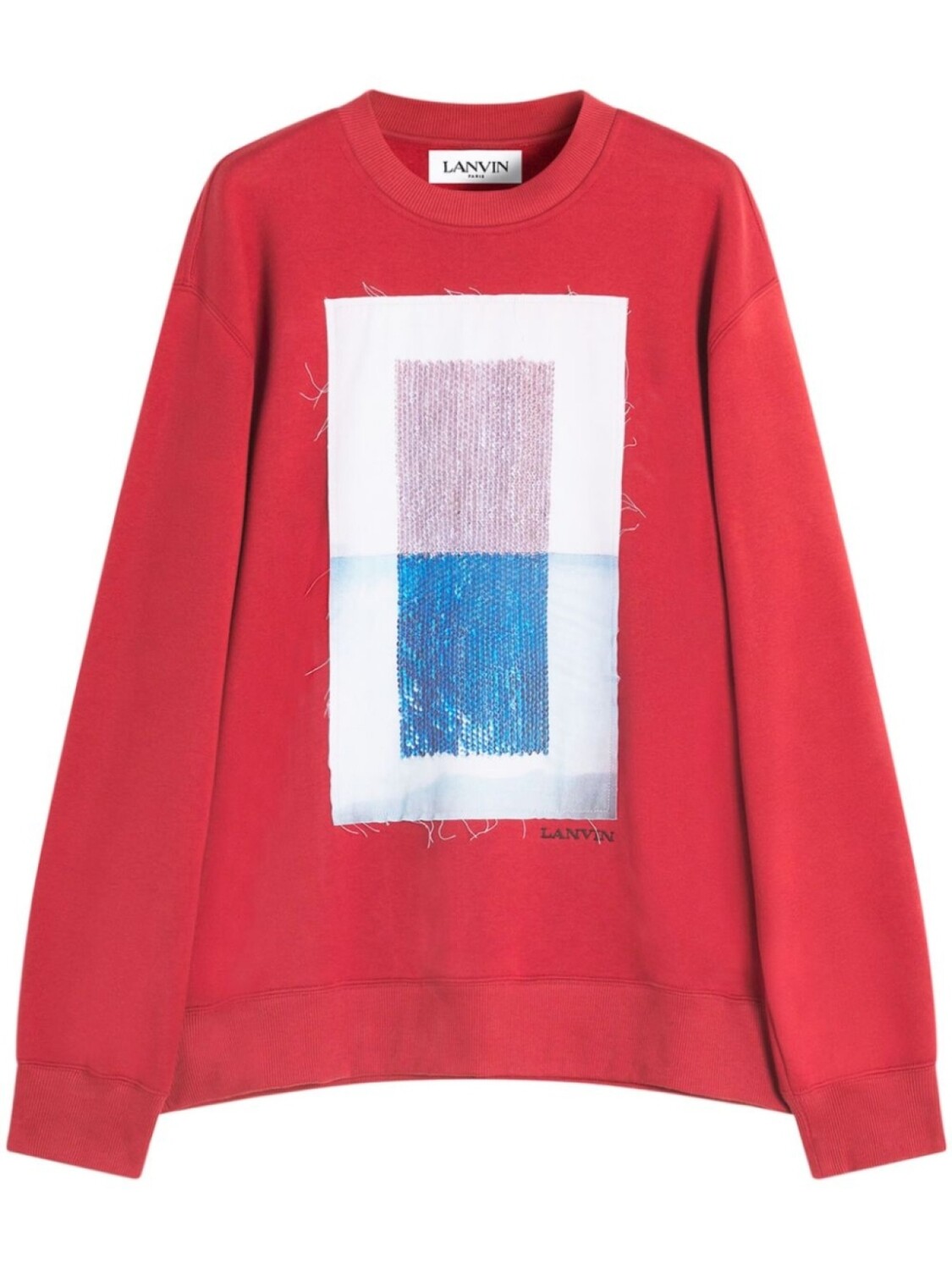 Lanvin архив-принт Классическая толстовка, красный
Lanvin архив-принт Классическая толстовка, красный