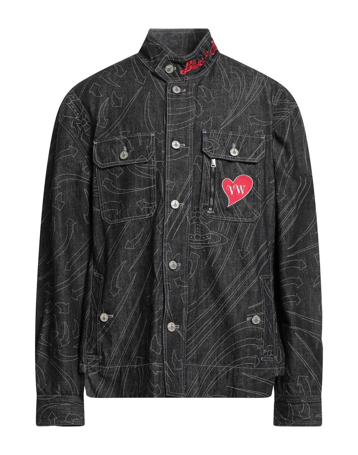 Джинсовая куртка Vivienne Westwood, черный
Джинсовая куртка Vivienne Westwood, черный