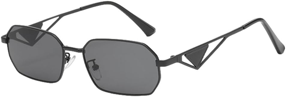 Женские солнцезащитные очки класса люкс 2026 года, ретро-металлическая оправа, многоугольные солнцезащитные очки в маленькой оправе, модные прямоугольные очки, стильные очки с защитой от УФ-излучения UV400 generic, Black Black
Женские солнцезащитные очки класса люкс 2026 года, ретро-металлическая оправа, многоугольные солнцезащитные очки в маленькой оправе, модные прямоугольные очки, стильные очки с защитой от УФ-излучения UV400 generic, Black Black