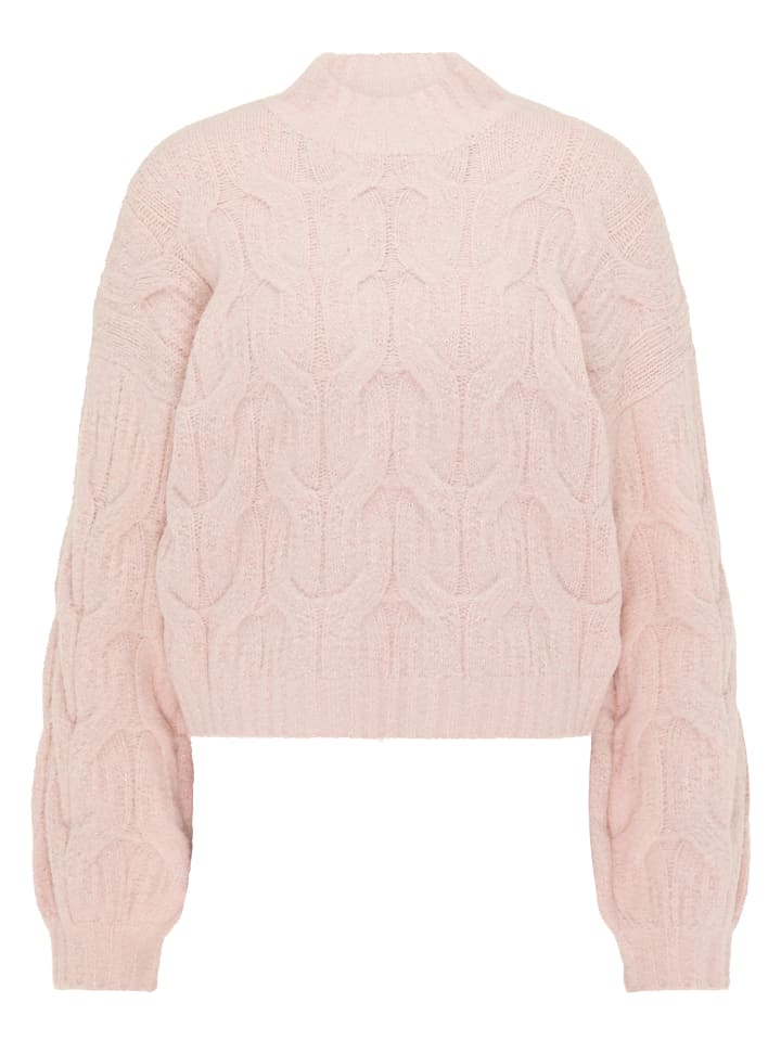 MyMo Женский вязаный свитер пыльно-розового цвета
MyMo Женский вязаный свитер пыльно-розового цвета