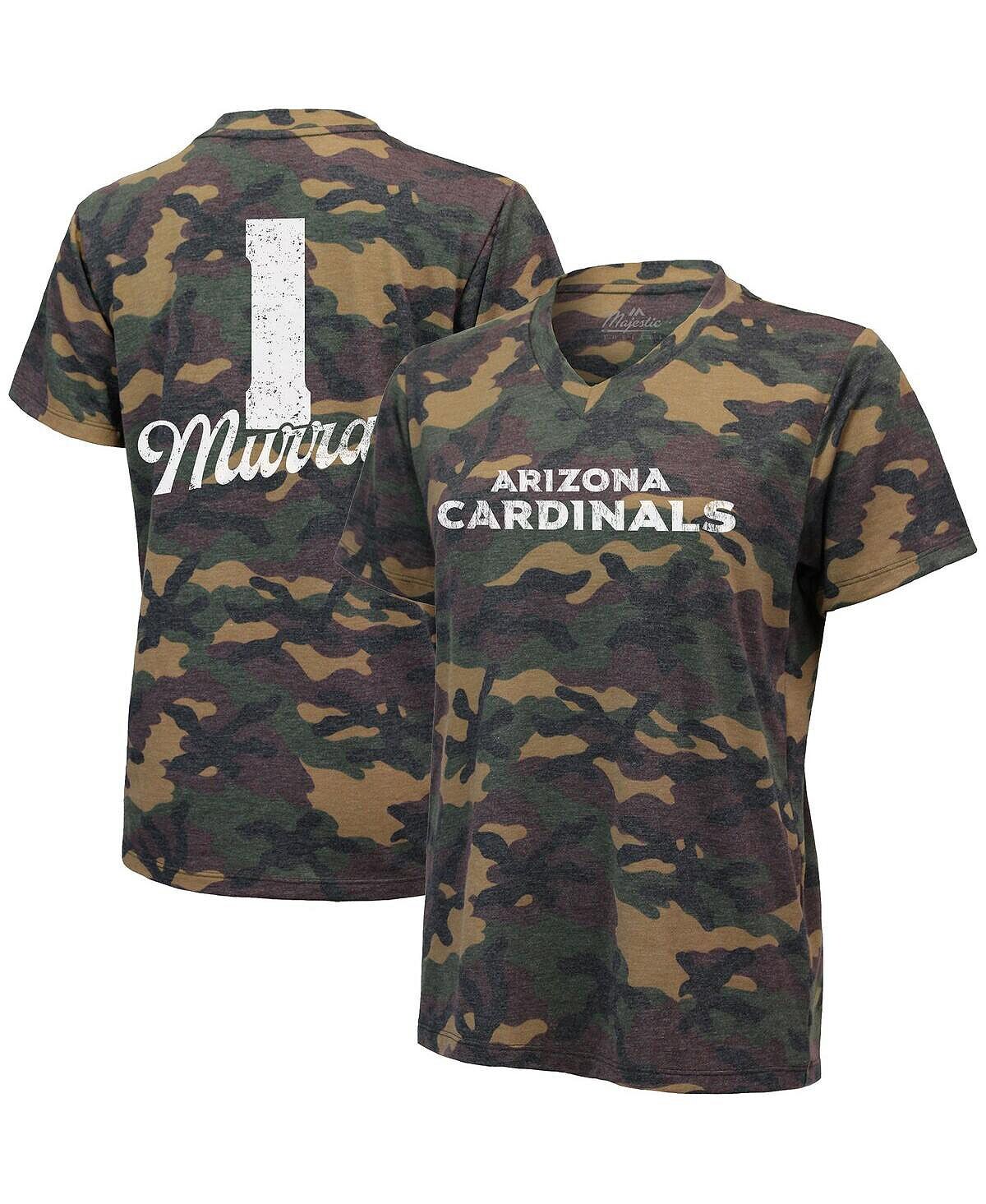 Женская футболка Kyler Murray Camo Arizona Cardinals с именем и номером Tri-Blend с v-образным вырезом Industry Rag
Женская футболка Kyler Murray Camo Arizona Cardinals с именем и номером Tri-Blend с v-образным вырезом Industry Rag