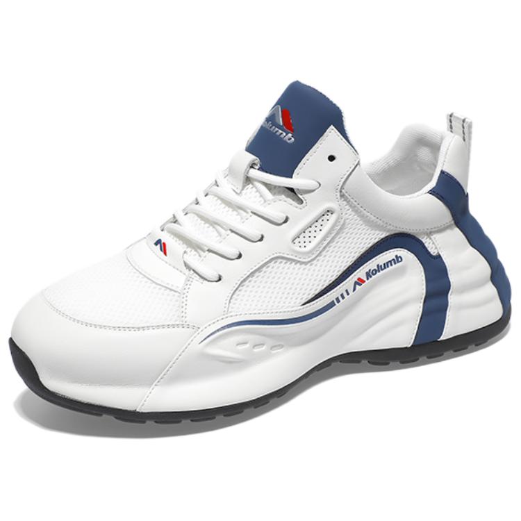 Kolumb Нескользящие и износостойкие дышащие низкие повседневные туфли для мужчин, белые, синие
Kolumb Нескользящие и износостойкие дышащие низкие повседневные туфли для мужчин, белые, синие