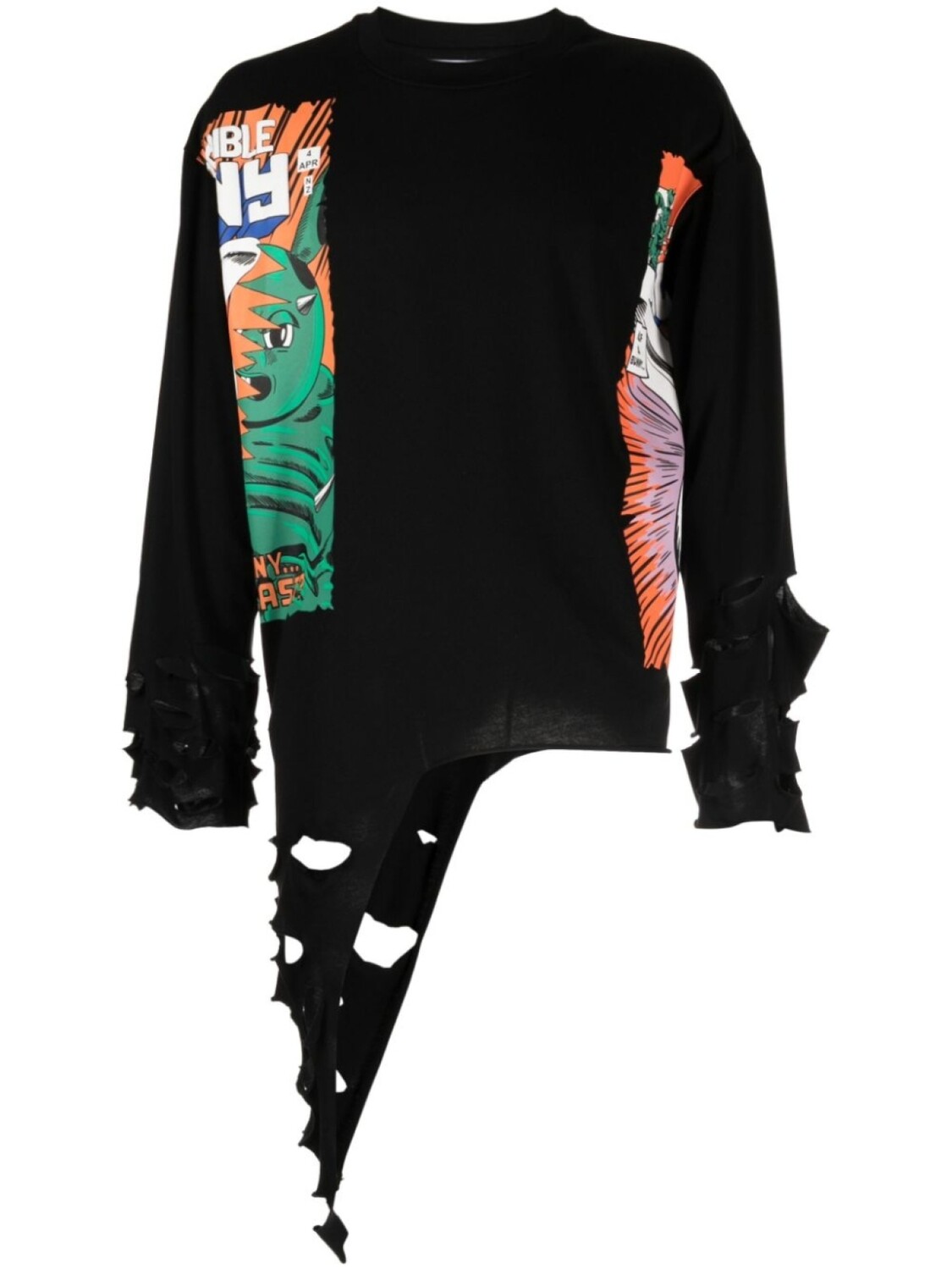 Футболка Comics с эффектом потертости Natasha Zinko, черный
Футболка Comics с эффектом потертости Natasha Zinko, черный