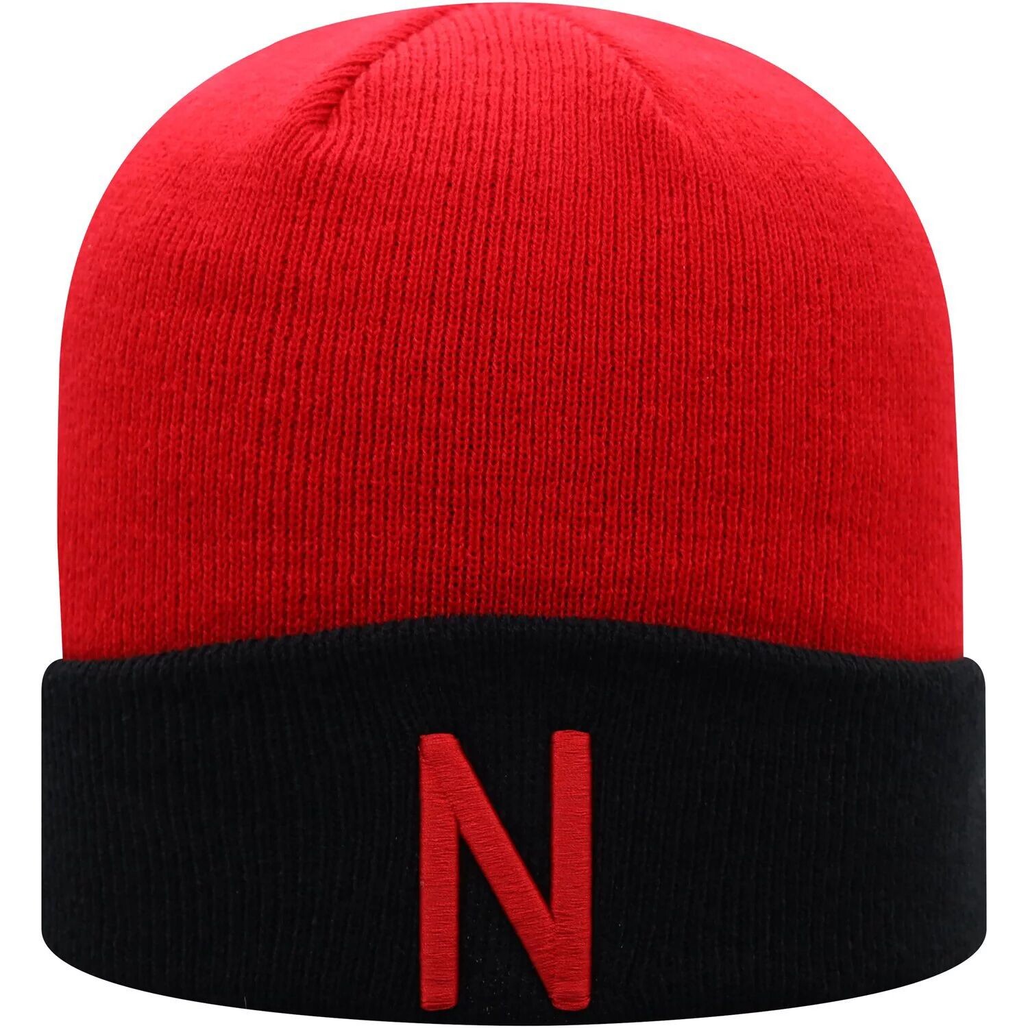 Мужская двухцветная вязаная шапка Top of the World Scarlet/Black Nebraska Huskers Core с манжетами
Мужская двухцветная вязаная шапка Top of the World Scarlet/Black Nebraska Huskers Core с манжетами