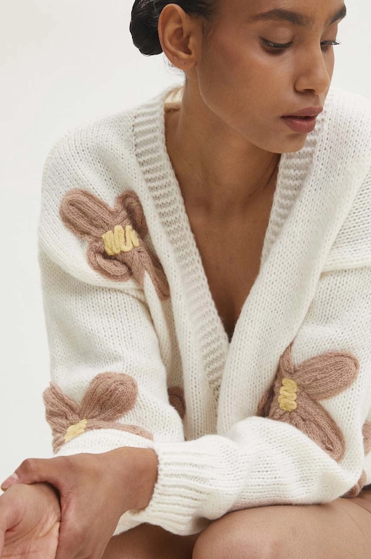 Кардиган с шерстью Answear.Lab, бежевый
Кардиган с шерстью Answear.Lab, бежевый