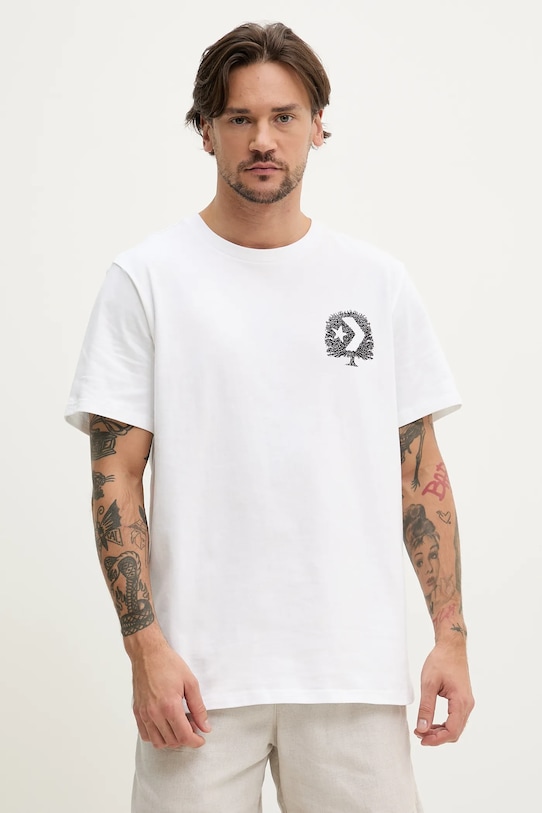 Хлопковая футболка Converse, белый
Хлопковая футболка Converse, белый