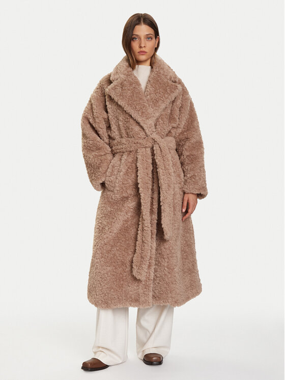 Шуба regular fit EFW250251 Eleh, бежевый
Шуба regular fit EFW250251 Eleh, бежевый