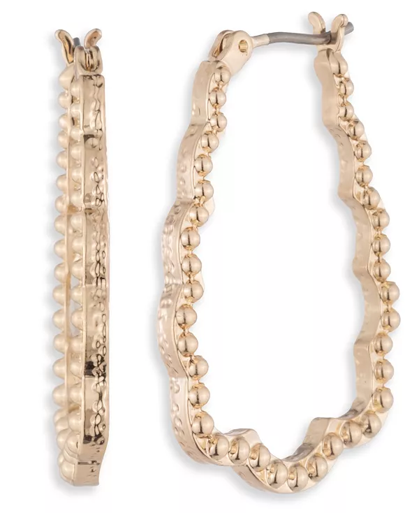 Серьги-Кольца в форме гребешка Marchesa, gold
Серьги-Кольца в форме гребешка Marchesa, gold