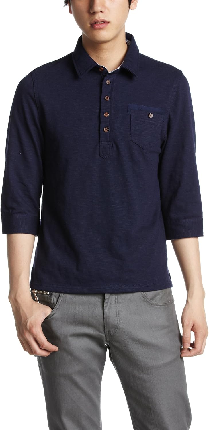 Поло Levo с рукавами 3/4 и карманом, с фактурной обивкой Revo, темно-синий
Поло Levo с рукавами 3/4 и карманом, с фактурной обивкой Revo, темно-синий