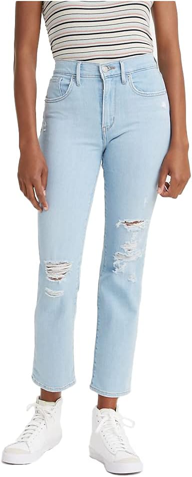 Женские джинсы Levi's 724 с высокой талией, прямые, укороченные, Tribeca Moon
Женские джинсы Levi's 724 с высокой талией, прямые, укороченные, Tribeca Moon