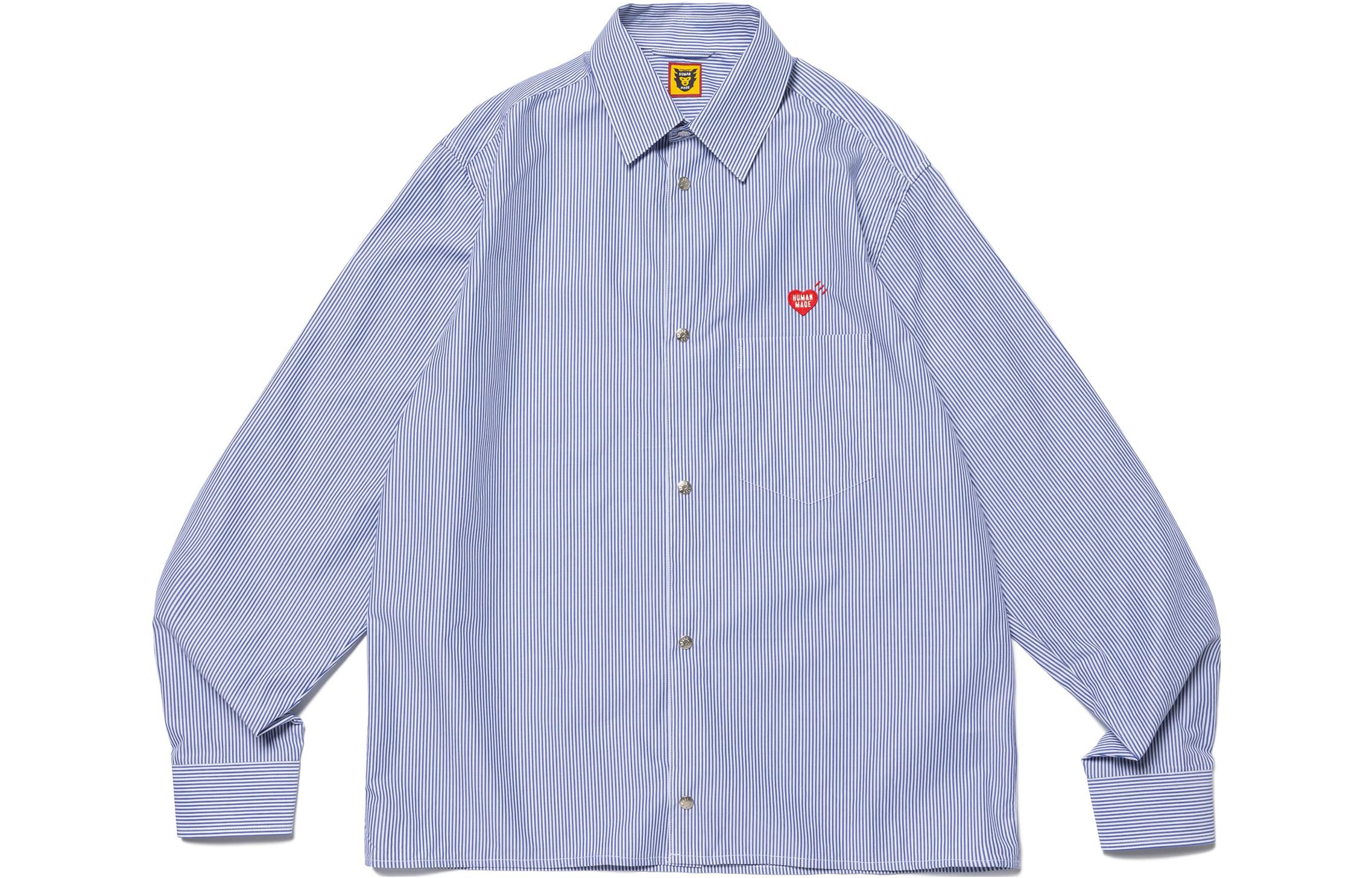 Футболка с длинными рукавами на кнопках HUMAN MADE, черная
Футболка с длинными рукавами на кнопках HUMAN MADE, черная