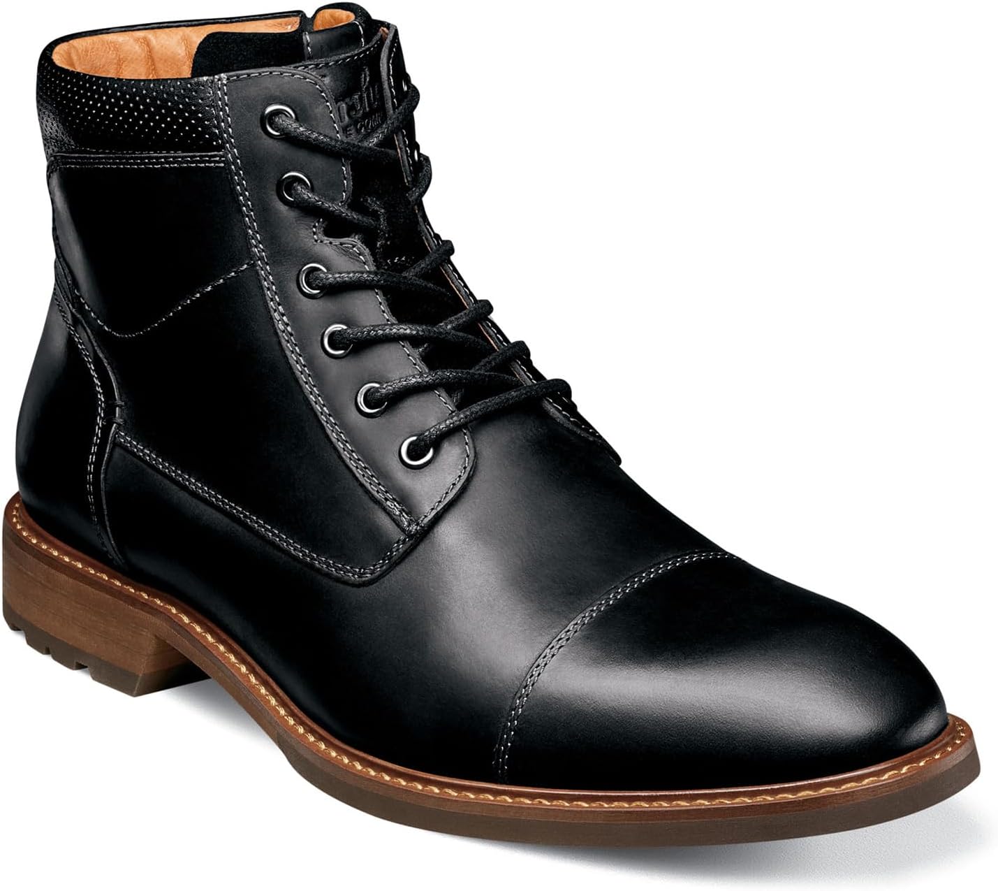 Мужские ботинки Florsheim Chalet с носком кап-то, черный
Мужские ботинки Florsheim Chalet с носком кап-то, черный