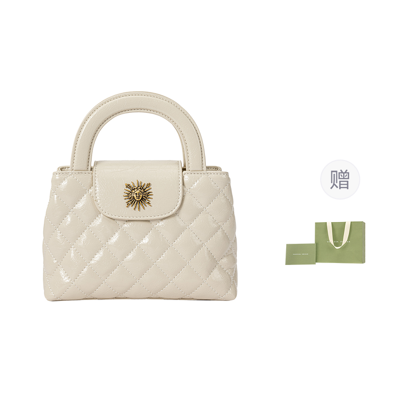 Сумка через плечо Helios Series из кожи коровы с алмазной сеткой женская экрю/черный VANESSA HOGAN
Сумка через плечо Helios Series из кожи коровы с алмазной сеткой женская экрю/черный VANESSA HOGAN