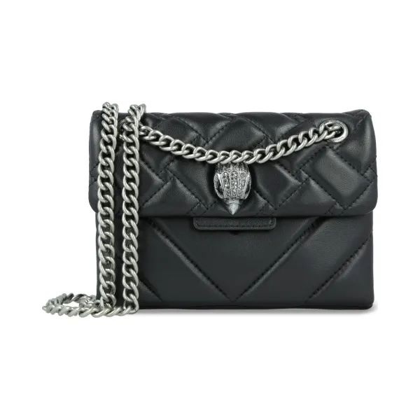 Кожаная мини-сумка Kensington Kurt Geiger, черный
Кожаная мини-сумка Kensington Kurt Geiger, черный