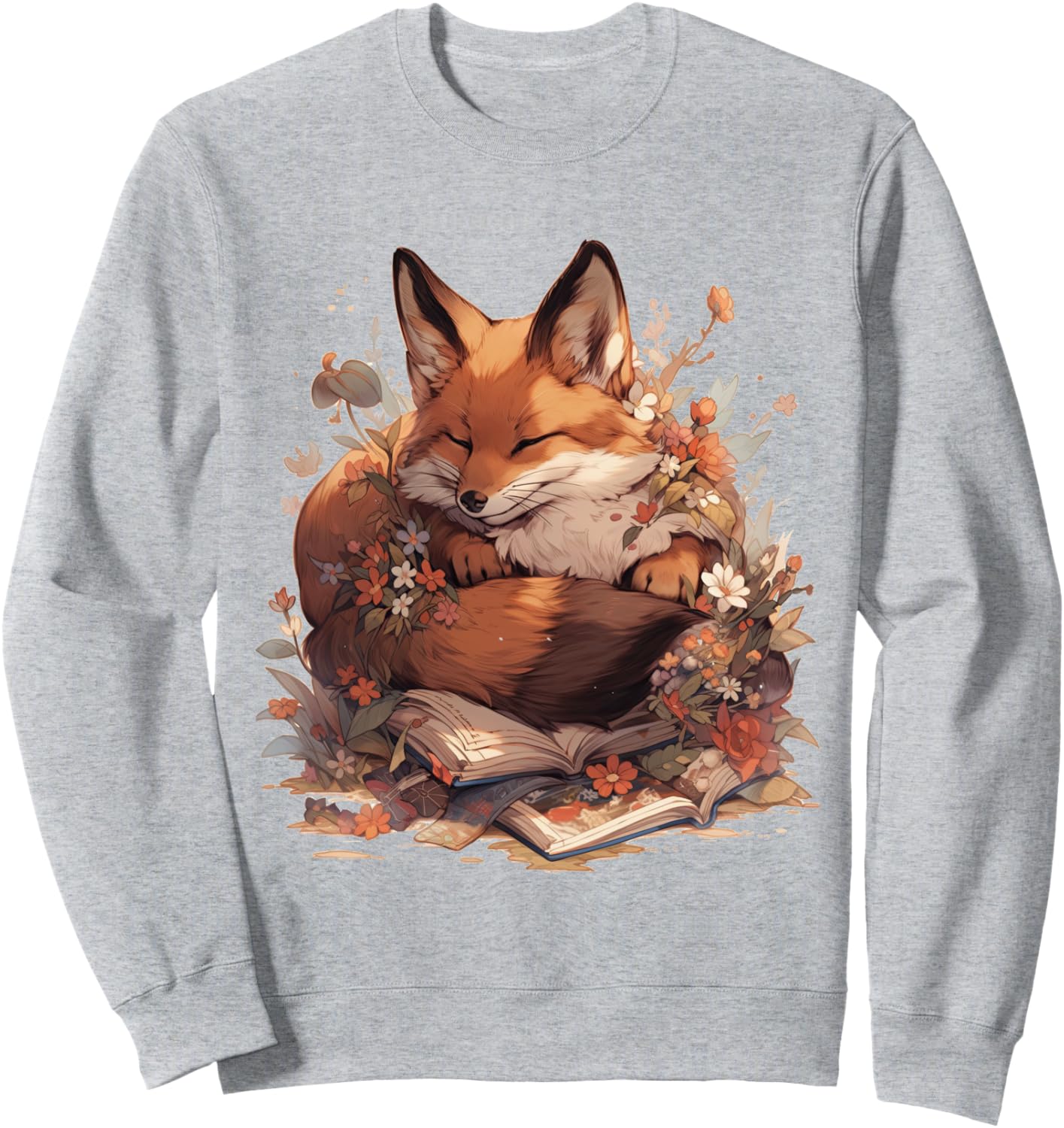 Толстовка в стиле коттеджкор с цветочным рисунком, лисой и милым гобликом Cottagecore Goblincore And Fairycore Stuff, серый
Толстовка в стиле коттеджкор с цветочным рисунком, лисой и милым гобликом Cottagecore Goblincore And Fairycore Stuff, серый