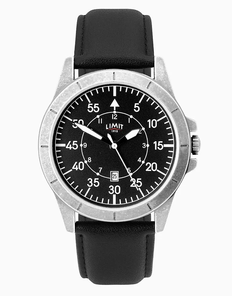 Пилот 46 мм мужские круглые черные аналоговые часы черного цвета Limit
Пилот 46 мм мужские круглые черные аналоговые часы черного цвета Limit