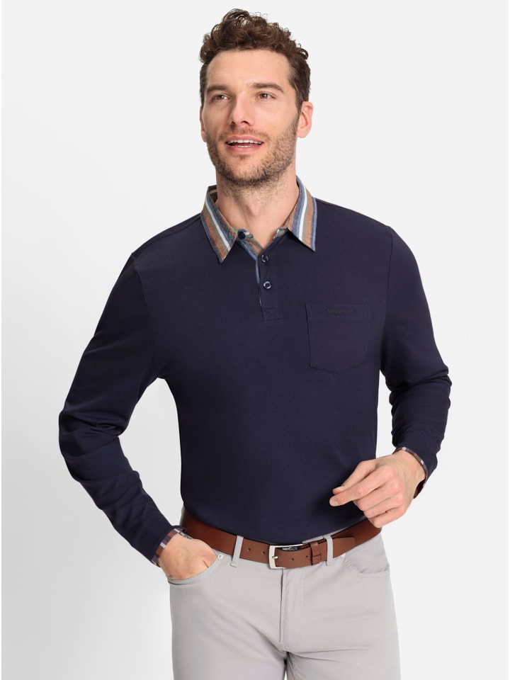 Рубашка с длинными рукавами темно-синего цвета WITT WEIDEN
Рубашка с длинными рукавами темно-синего цвета WITT WEIDEN