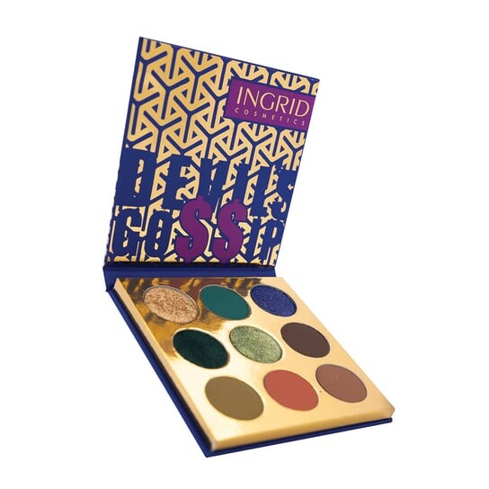 Ингрид, Devil's Gossip, палетка теней для век, Ingrid Cosmetics
Ингрид, Devil's Gossip, палетка теней для век, Ingrid Cosmetics