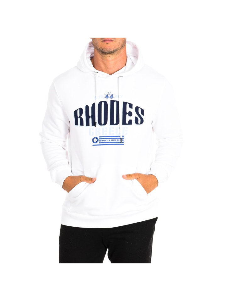 Толстовка белого цвета La Martina
Толстовка белого цвета La Martina