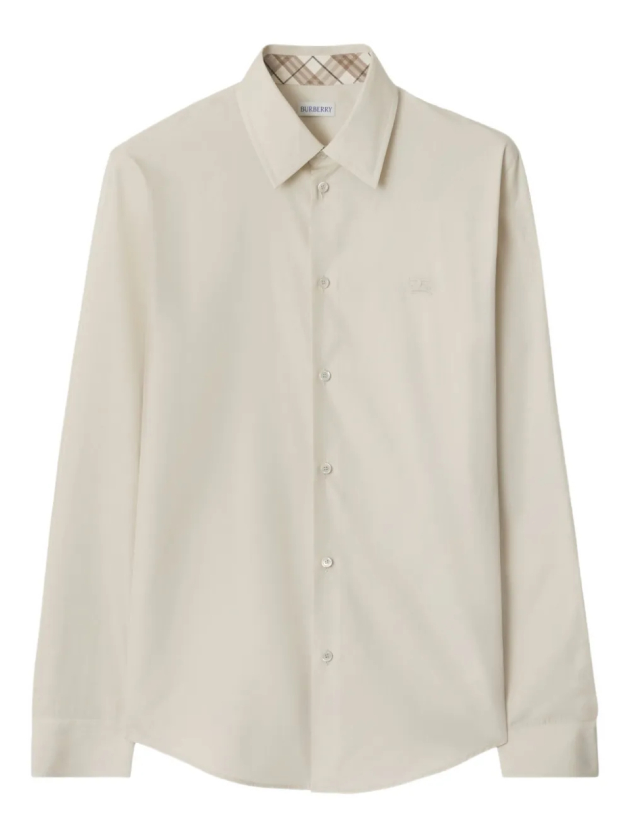 Рубашка из хлопка Burberry, нейтральный
Рубашка из хлопка Burberry, нейтральный