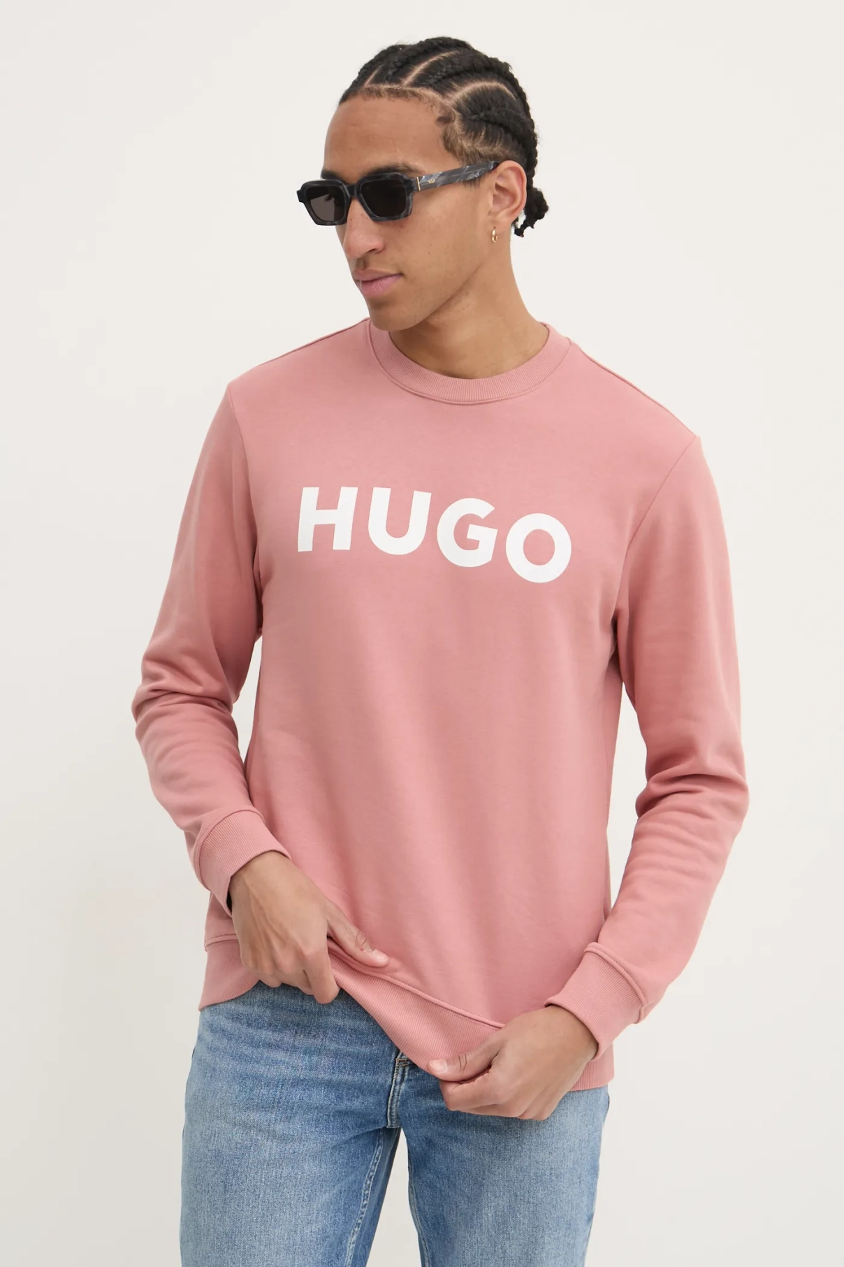 Хлопковая толстовка HUGO, оранжевый
Хлопковая толстовка HUGO, оранжевый