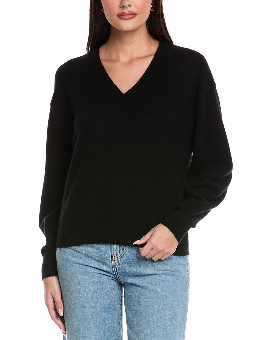 Кашемировый свитер с V-образным вырезом и пайетками Brodie Cashmere, черный
Кашемировый свитер с V-образным вырезом и пайетками Brodie Cashmere, черный