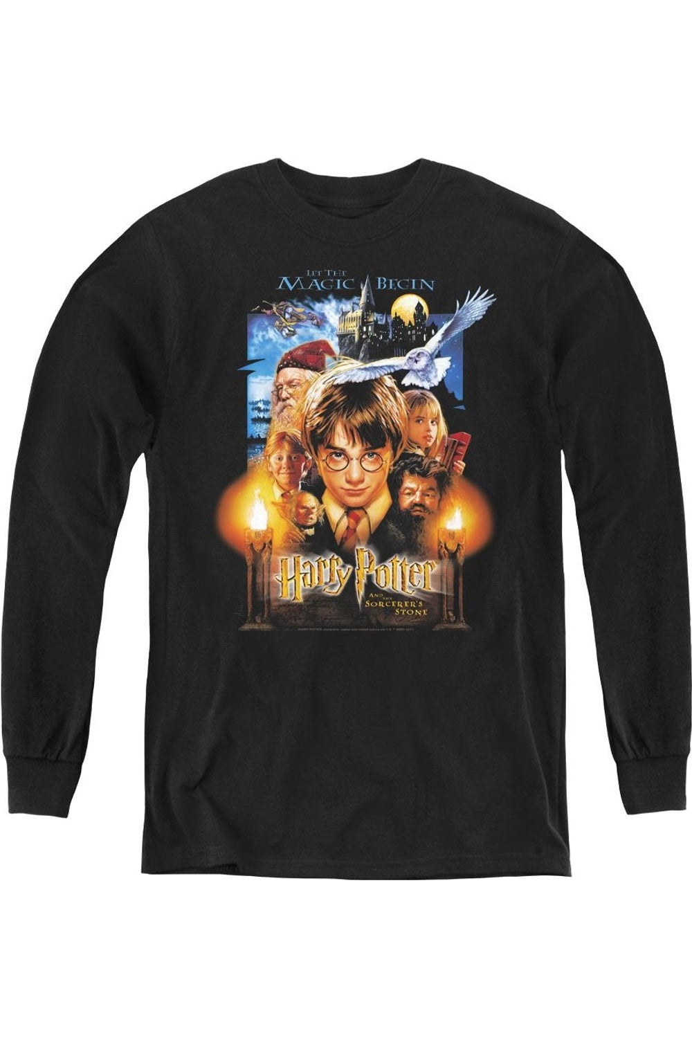 Футболка с длинным рукавом для подростков с постером из фильма "Гарри Поттер" Gildan, черный
Футболка с длинным рукавом для подростков с постером из фильма "Гарри Поттер" Gildan, черный