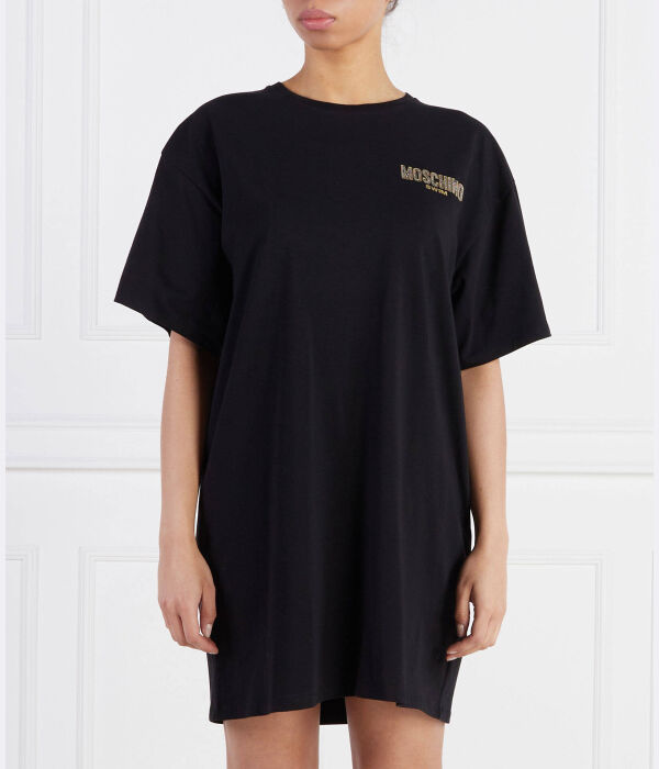 Ночная рубашка женская Moschino Swim хлопковая, черный
Ночная рубашка женская Moschino Swim хлопковая, черный