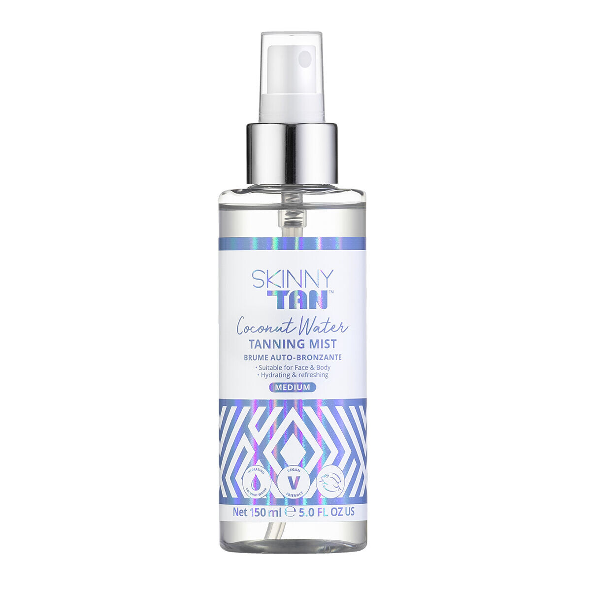 Спрей для автозагара Skinny Tan Coconut Water, 150 мл
Спрей для автозагара Skinny Tan Coconut Water, 150 мл