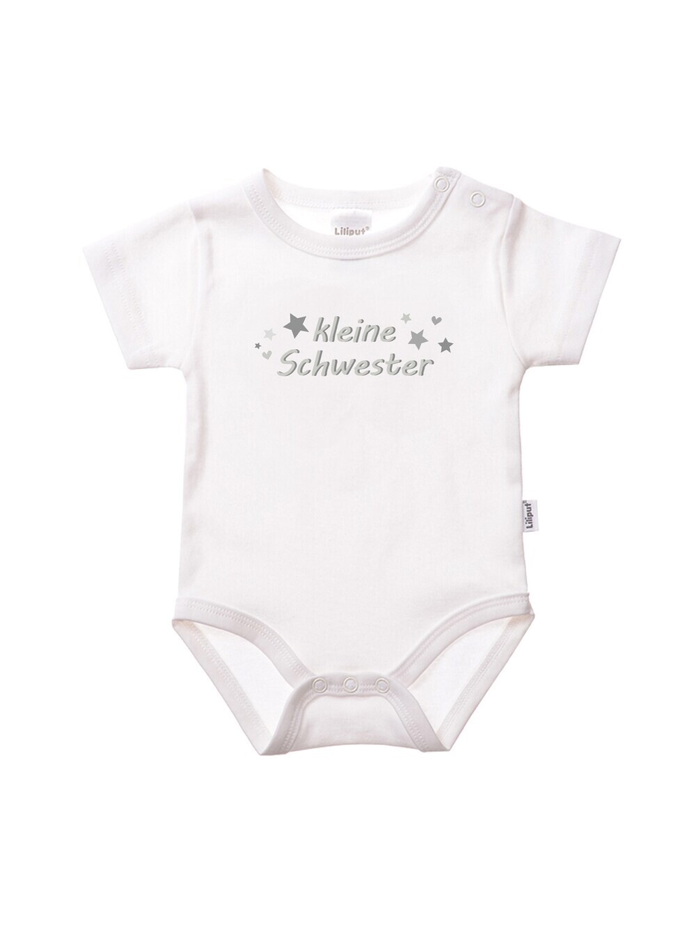 Комбинезон/боди LILIPUT Kleine Schwester, белый
Комбинезон/боди LILIPUT Kleine Schwester, белый