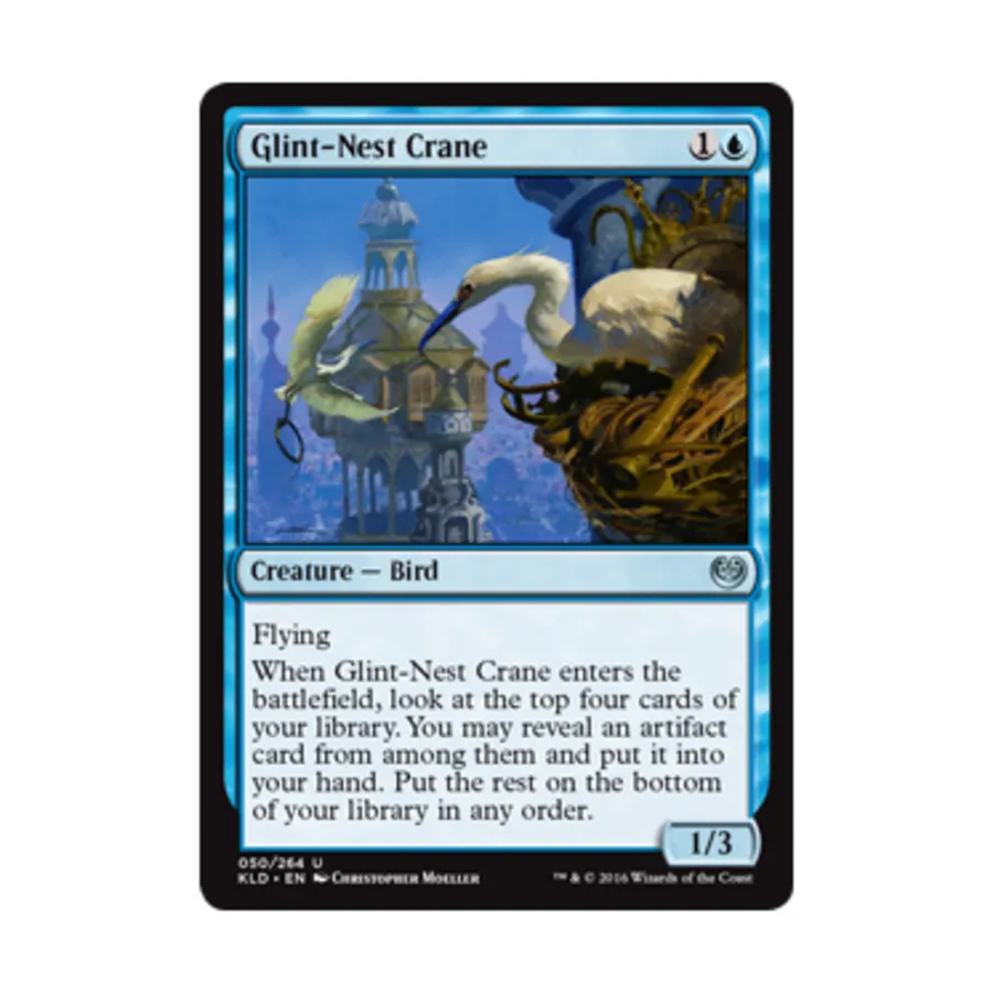 CCG Блестящий журавль (U), MTG - Kaladesh
CCG Блестящий журавль (U), MTG - Kaladesh