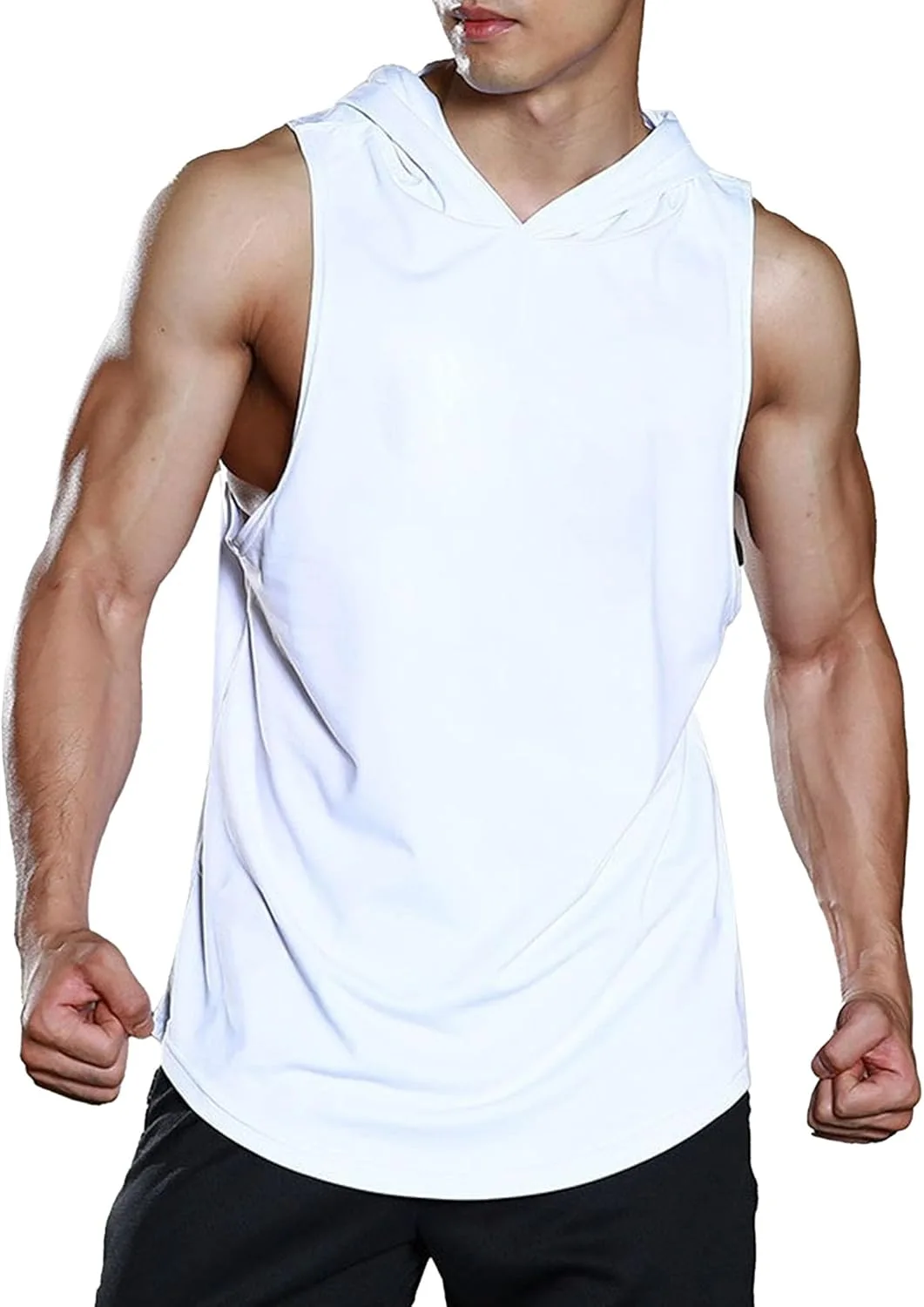 Мужская майка-худи без рукавов Muscle Cut Off VgueElegc
Мужская майка-худи без рукавов Muscle Cut Off VgueElegc