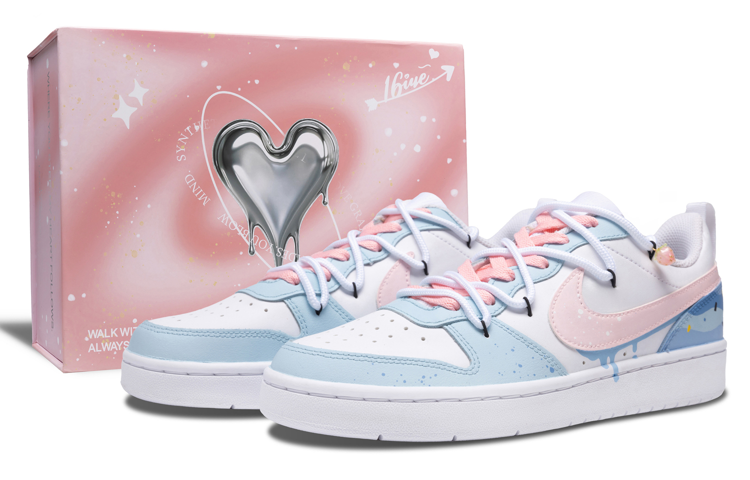 Детские скейтерские кеды Court Borough Nike, розовый
Детские скейтерские кеды Court Borough Nike, розовый