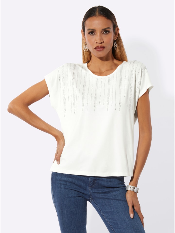 Рубашка с короткими рукавами цвета экрю creation L
Рубашка с короткими рукавами цвета экрю creation L