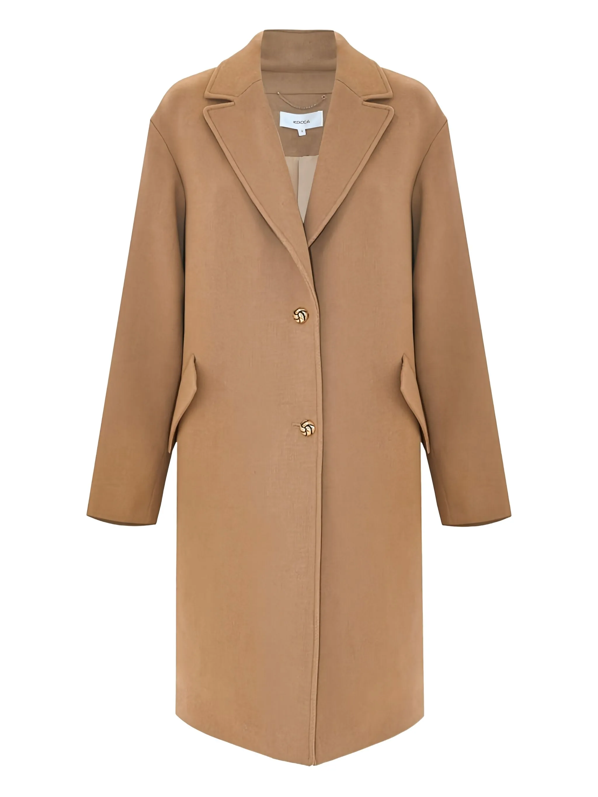 Пальто Mallos на пуговицах Kocca, коричневый
Пальто Mallos на пуговицах Kocca, коричневый