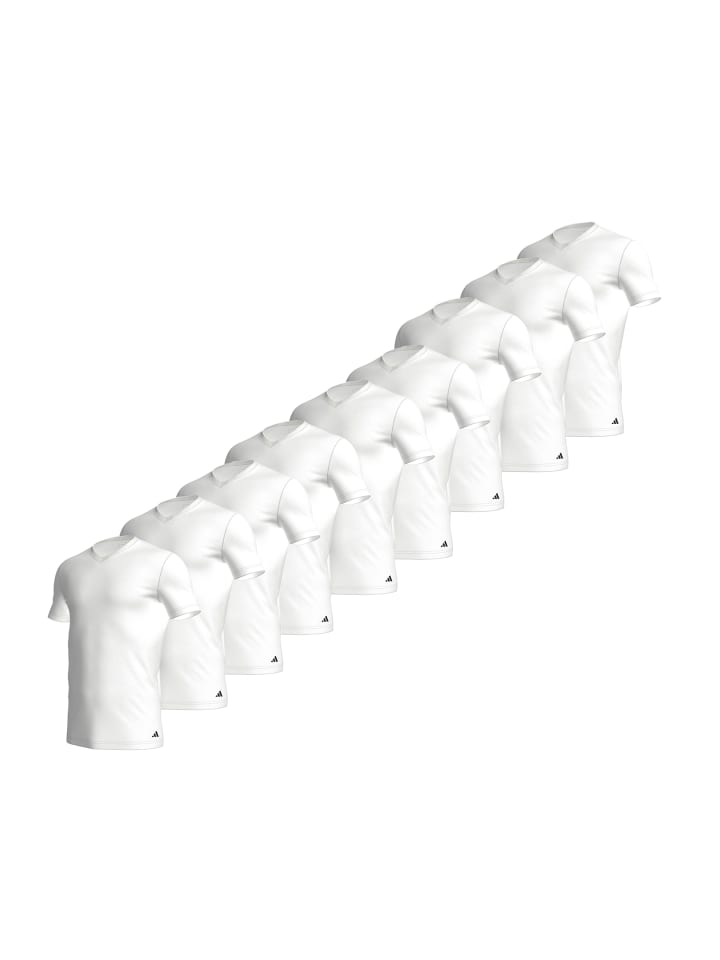 Футболка Basic с V-образным вырезом 9P белого цвета adidas, Белый, Футболка Basic с V-образным вырезом 9P белого цвета adidas
Футболка Basic с V-образным вырезом 9P белого цвета adidas, Белый, Футболка Basic с V-образным вырезом 9P белого цвета adidas