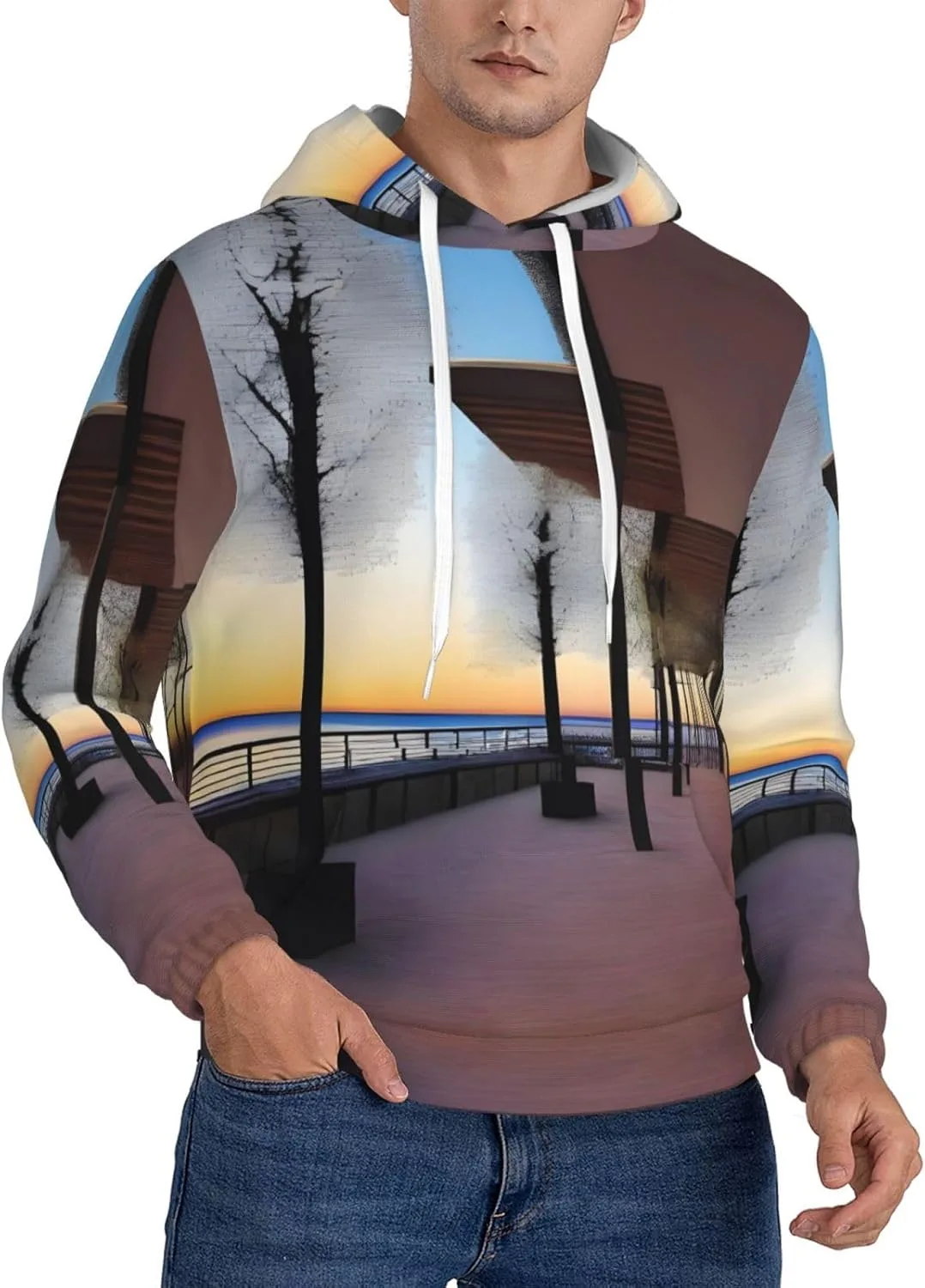 Мужская флисовая худи с капюшоном - мягкая теплая толстовка с принтом ChillingChills, стильный стритвир JaoXer
Мужская флисовая худи с капюшоном - мягкая теплая толстовка с принтом ChillingChills, стильный стритвир JaoXer